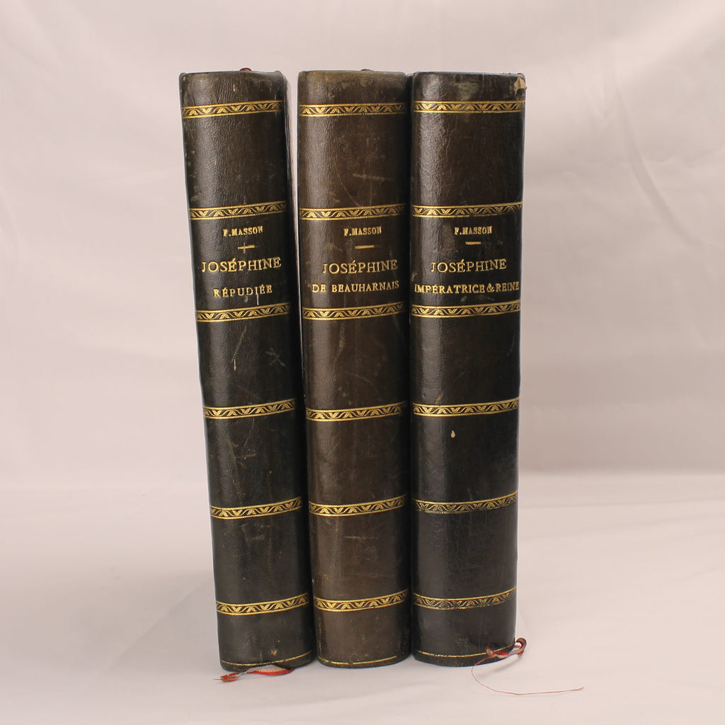 Joséphine de Beauharnais Set van 3 - Frédéric Masson - Parijs 1901-1905