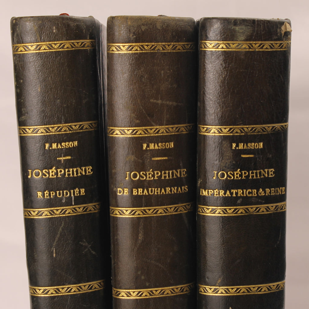 Joséphine de Beauharnais Set van 3 - Frédéric Masson - Parijs 1901-1905