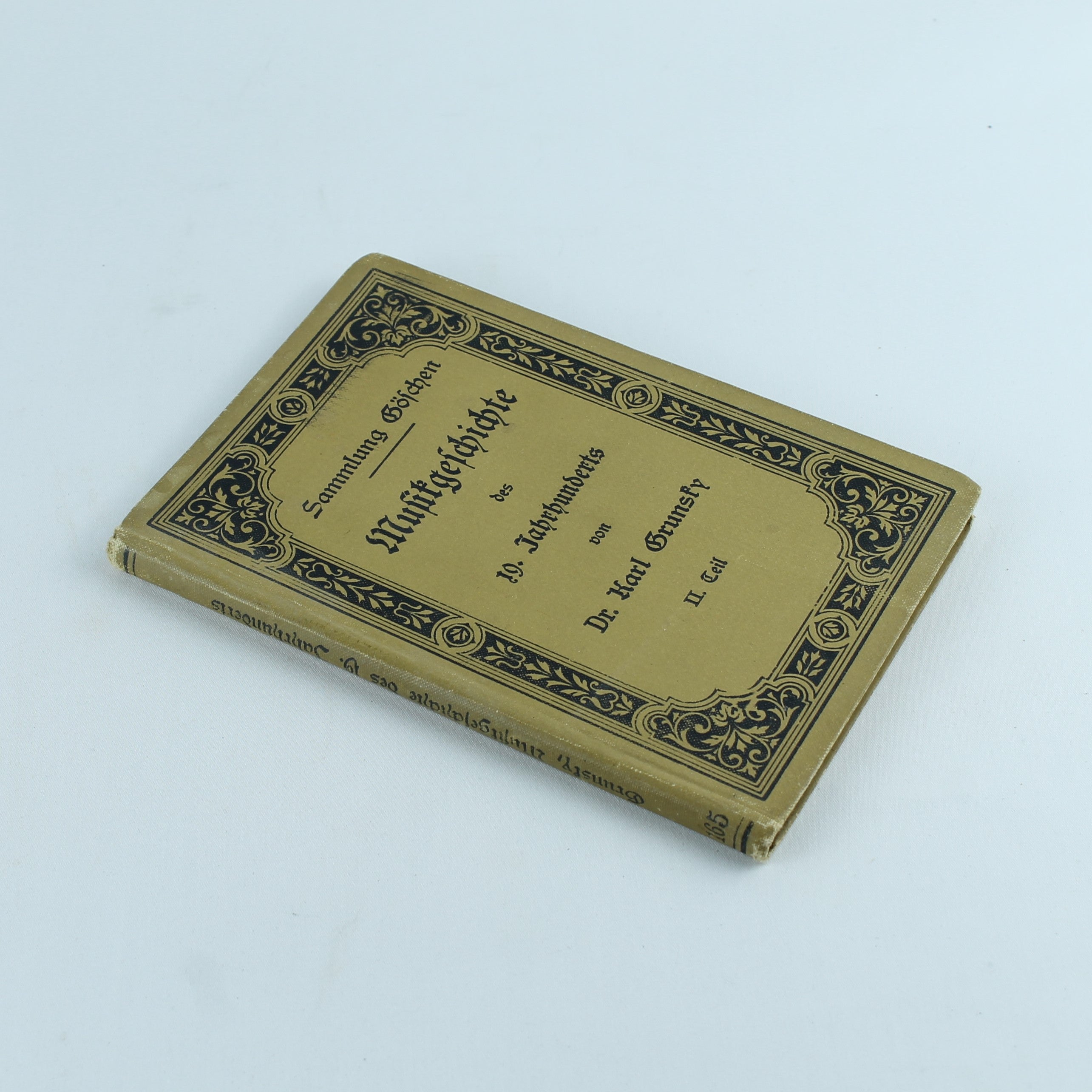 Musikgeschichte des 19. Jahrhunderts (1902) – Antieke Sammlung Göschen Uitgave