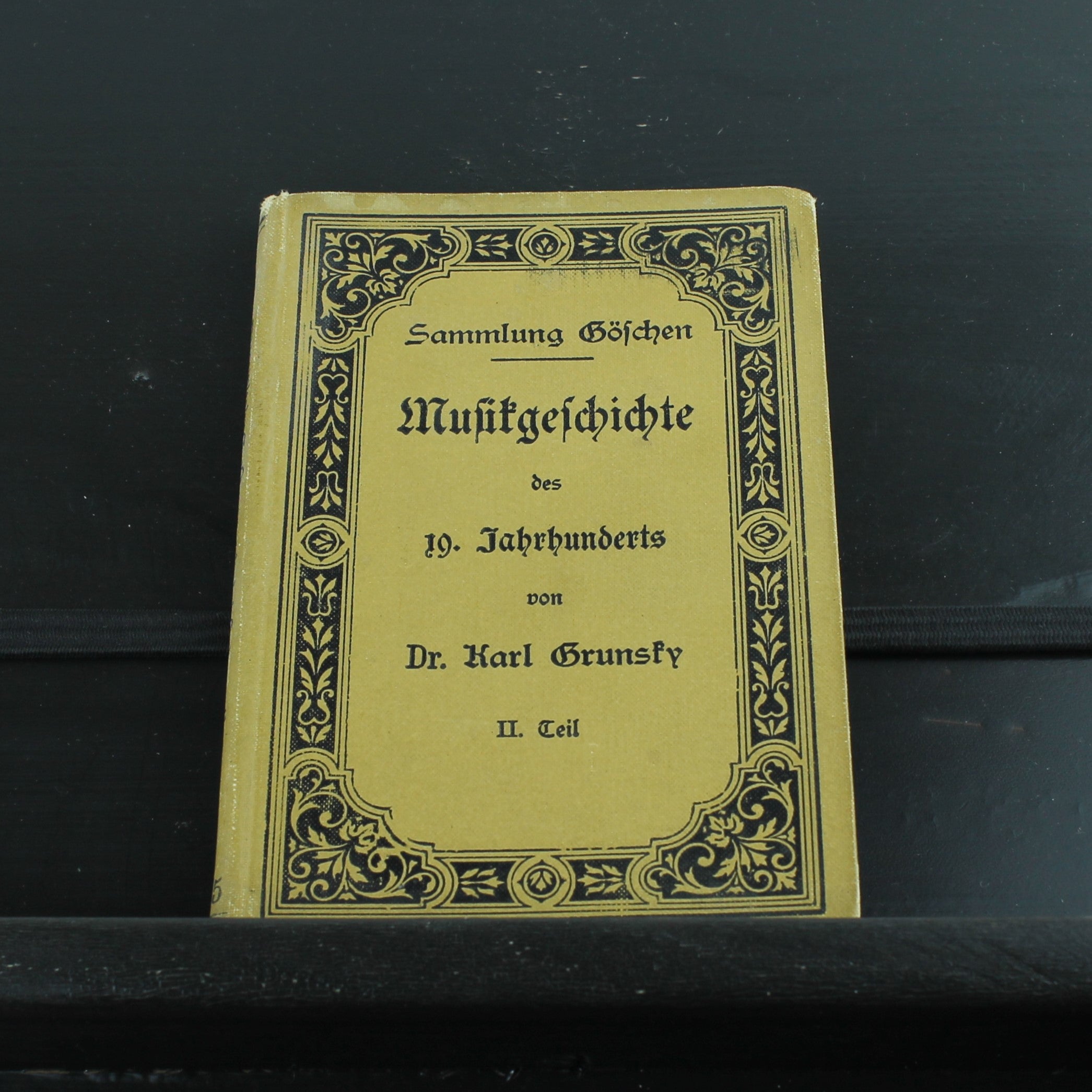 Musikgeschichte des 19. Jahrhunderts (1902) – Antieke Sammlung Göschen Uitgave