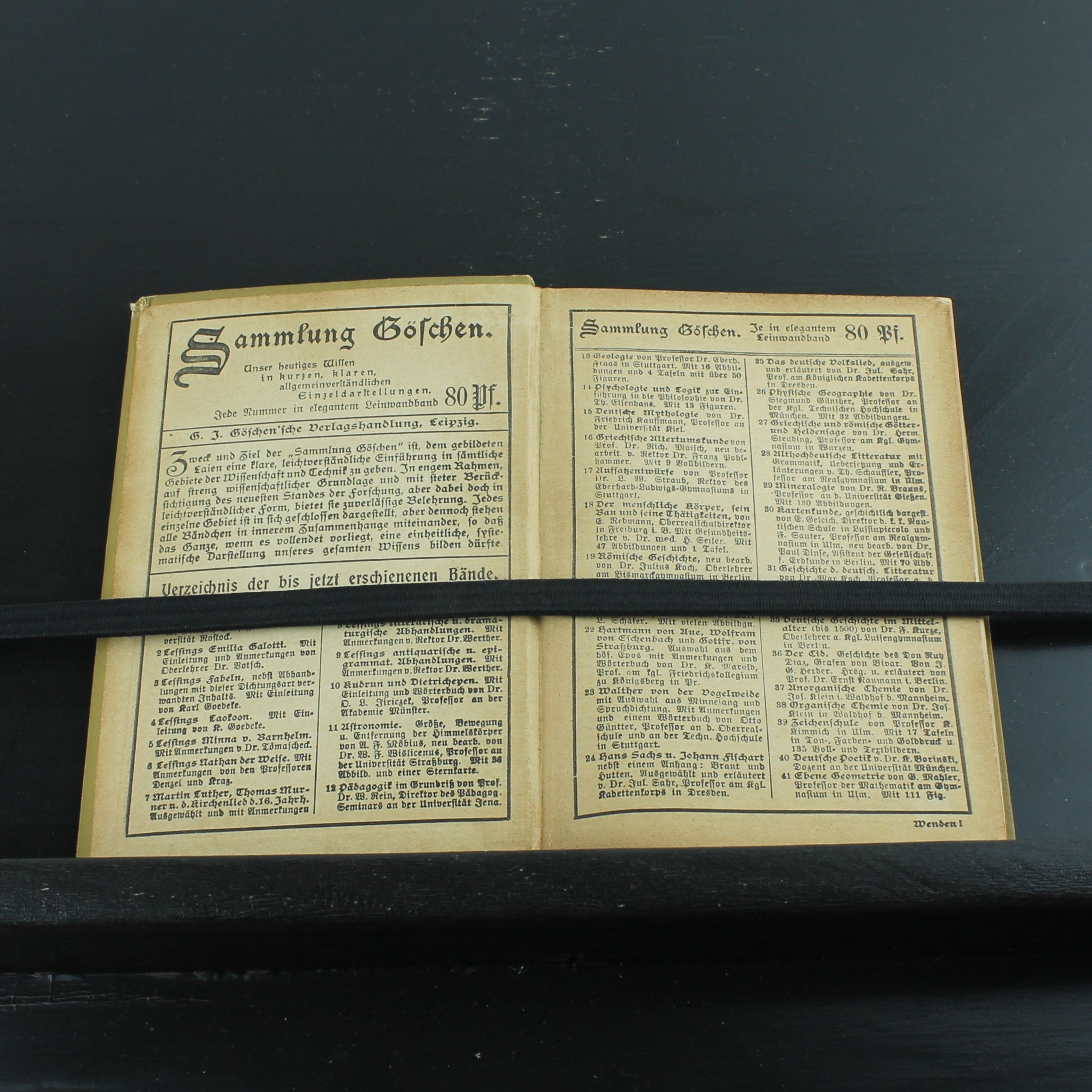 Musikgeschichte des 19. Jahrhunderts (1902) – Antieke Sammlung Göschen Uitgave