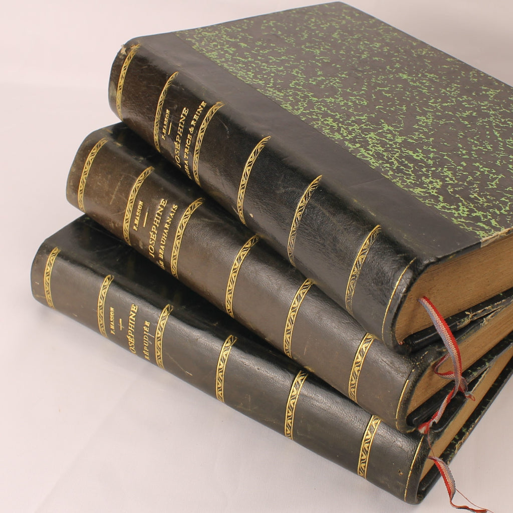 Joséphine de Beauharnais Set van 3 - Frédéric Masson - Parijs 1901-1905