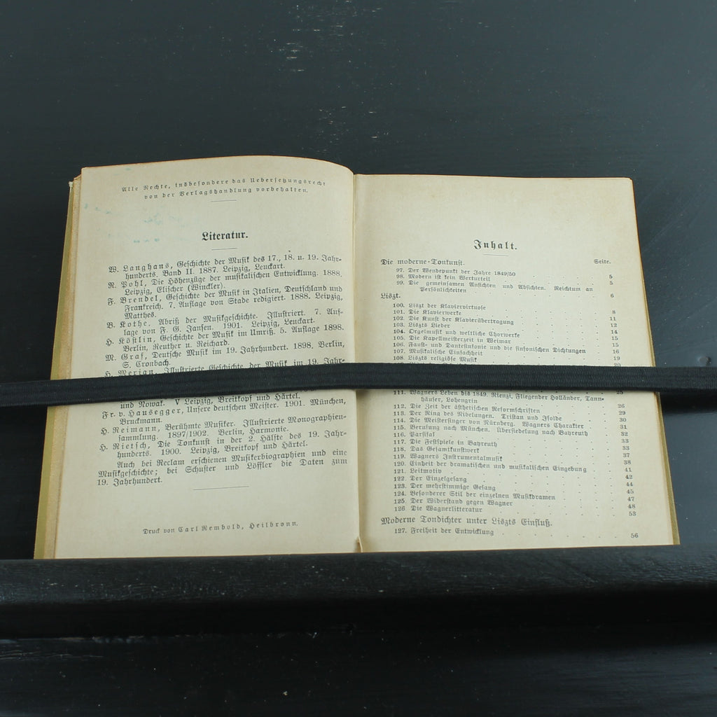 Musikgeschichte des 19. Jahrhunderts (1902) – Antieke Sammlung Göschen Uitgave