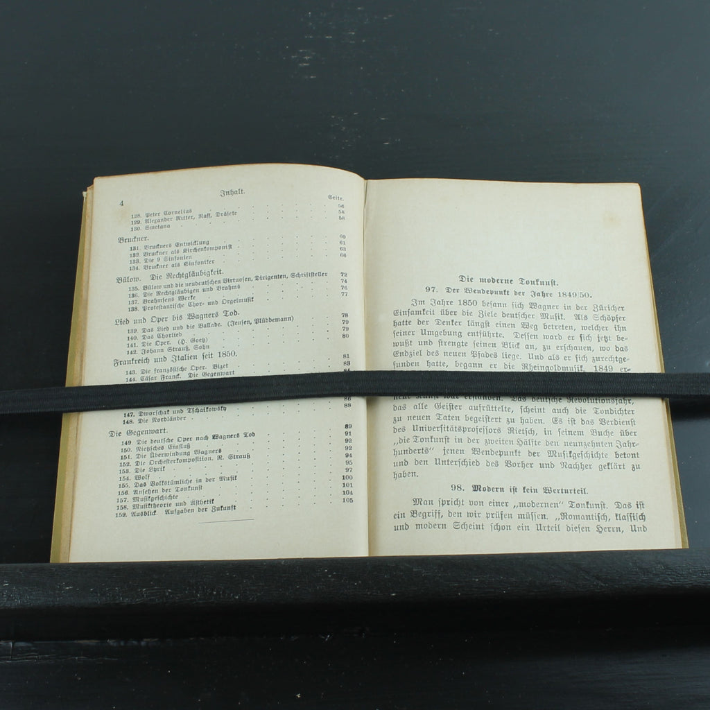 Musikgeschichte des 19. Jahrhunderts (1902) – Antieke Sammlung Göschen Uitgave