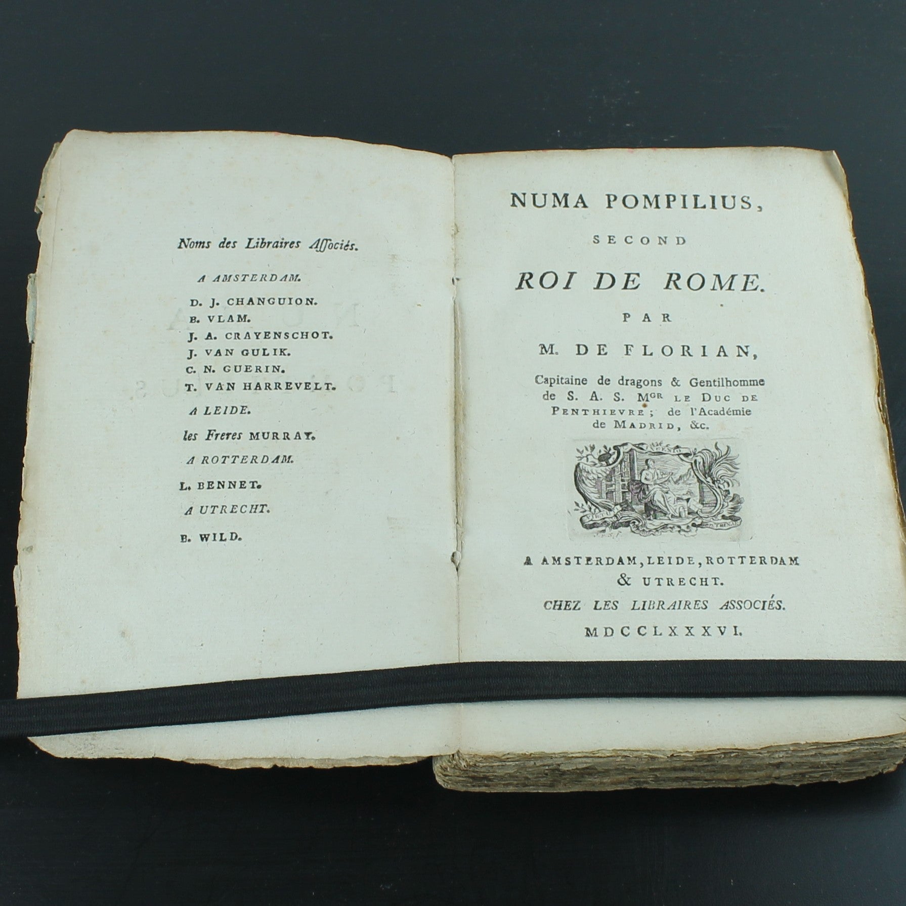 Numa Pompilius (1786) – Édition Ancienne du XVIIIe Siècle – Florian
