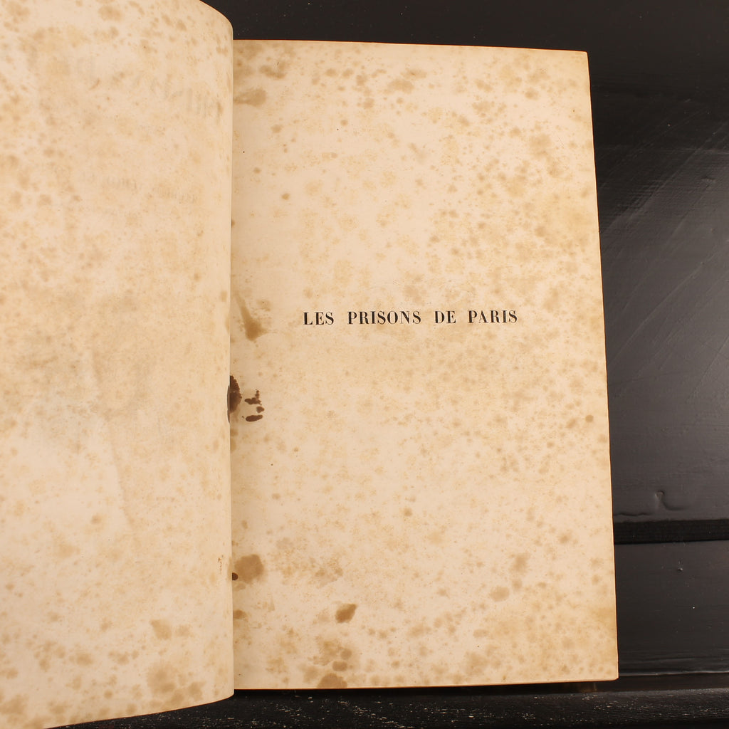 Les Prisons de Paris | Alhoy & Lurine | Eerste Geïllustreerde Editie 1846