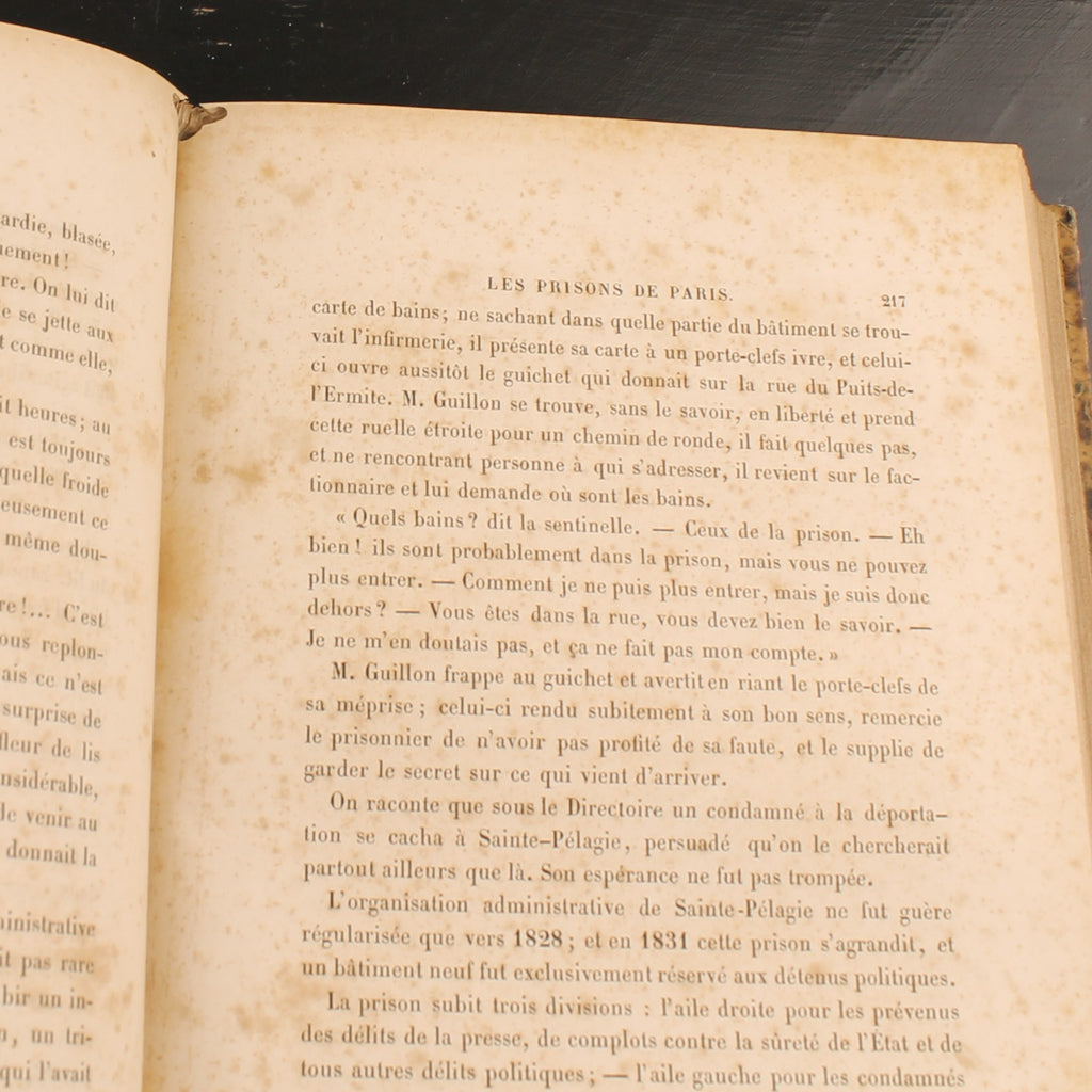 Les Prisons de Paris | Alhoy & Lurine | Eerste Geïllustreerde Editie 1846