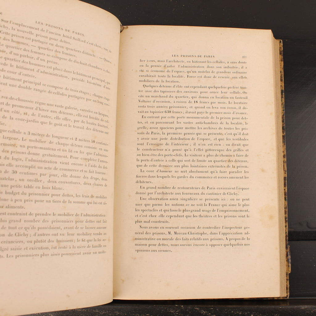 Les Prisons de Paris | Alhoy & Lurine | Eerste Geïllustreerde Editie 1846