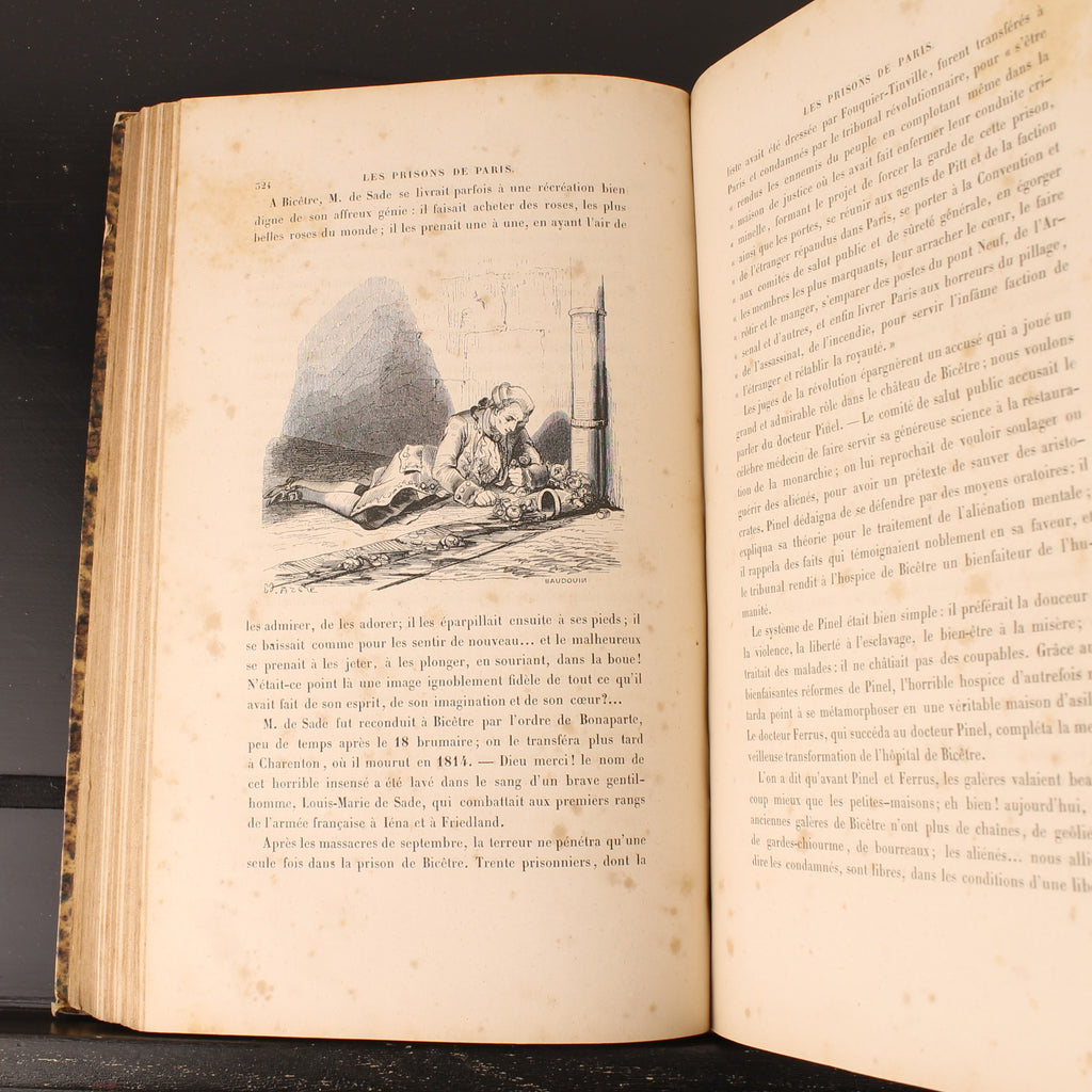 Les Prisons de Paris | Alhoy & Lurine | Eerste Geïllustreerde Editie 1846
