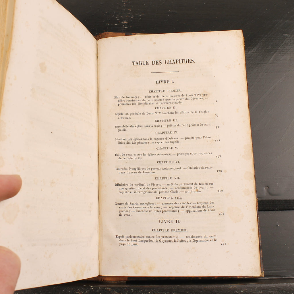 Histoire des Églises du Désert - Charles Coquerel - Eerste editie 1841