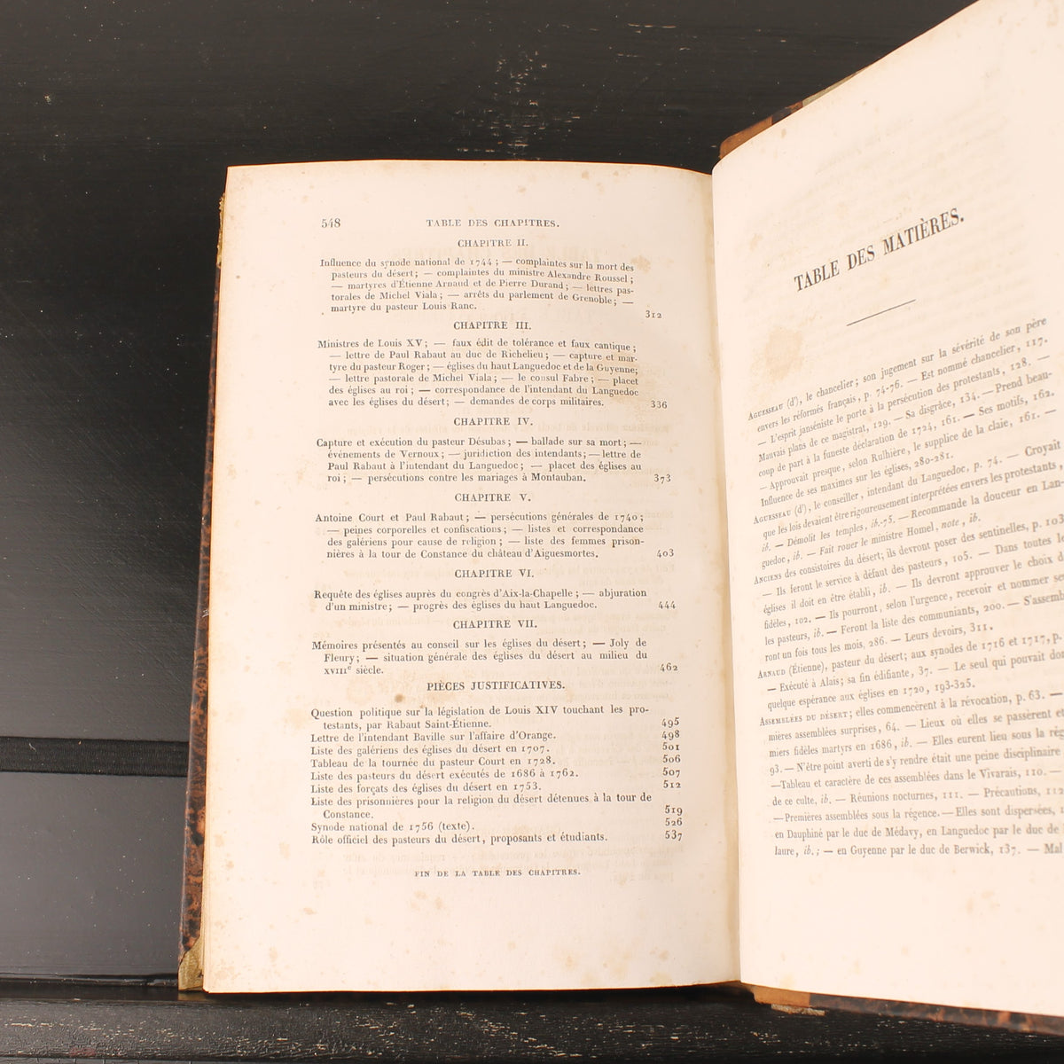 Histoire des Églises du Désert - Charles Coquerel - Eerste editie 1841