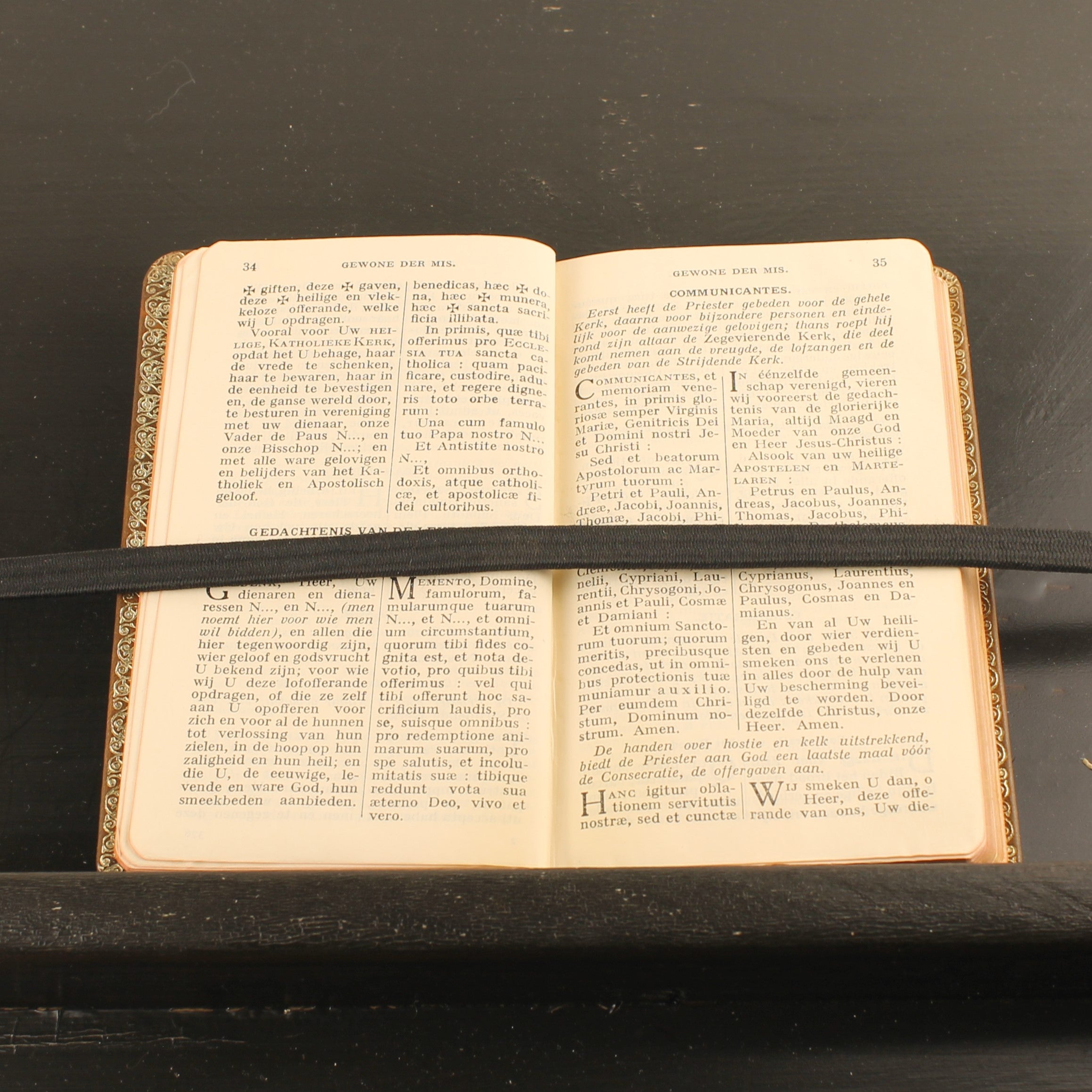 Missaal voor Zon- en Feestdagen - Luxe Leren Editie met Goudsnede -  Linssen & Derkx, Venlo 1957