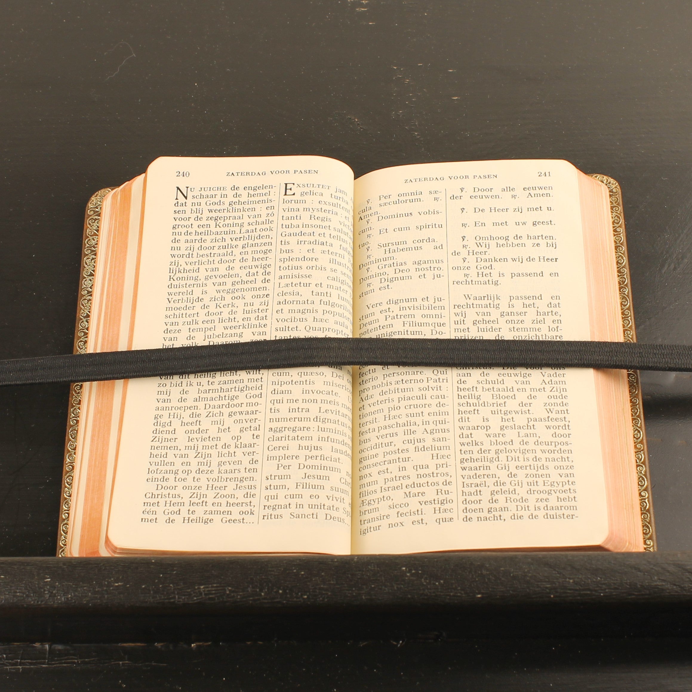 Missaal voor Zon- en Feestdagen - Luxe Leren Editie met Goudsnede -  Linssen & Derkx, Venlo 1957