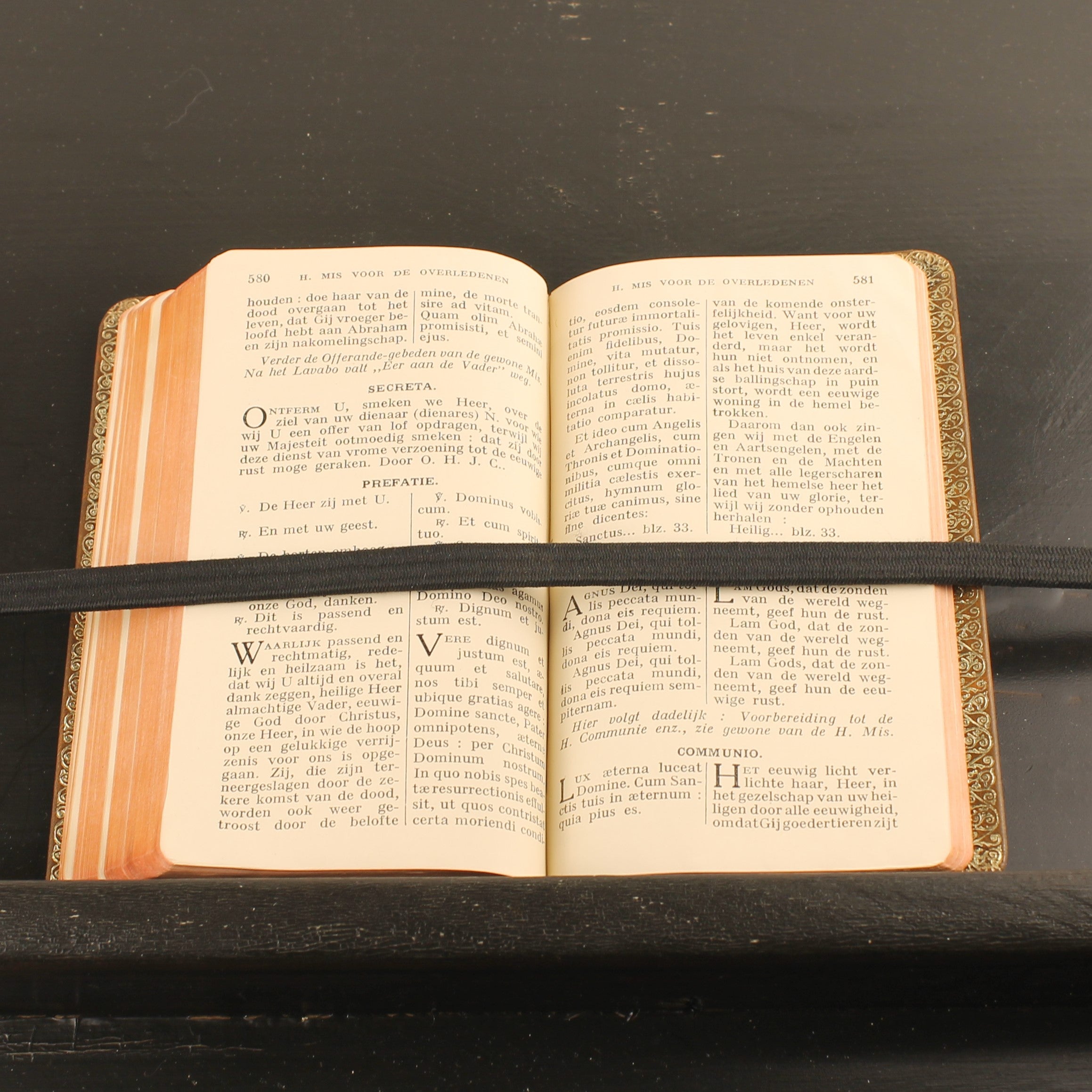 Missaal voor Zon- en Feestdagen - Luxe Leren Editie met Goudsnede -  Linssen & Derkx, Venlo 1957