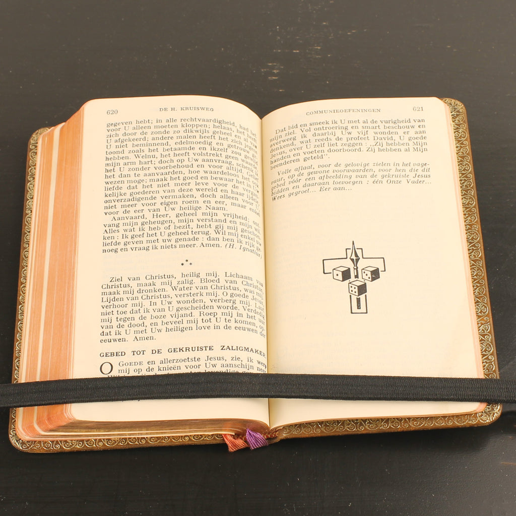 Missaal voor Zon- en Feestdagen - Luxe Leren Editie met Goudsnede -  Linssen & Derkx, Venlo 1957