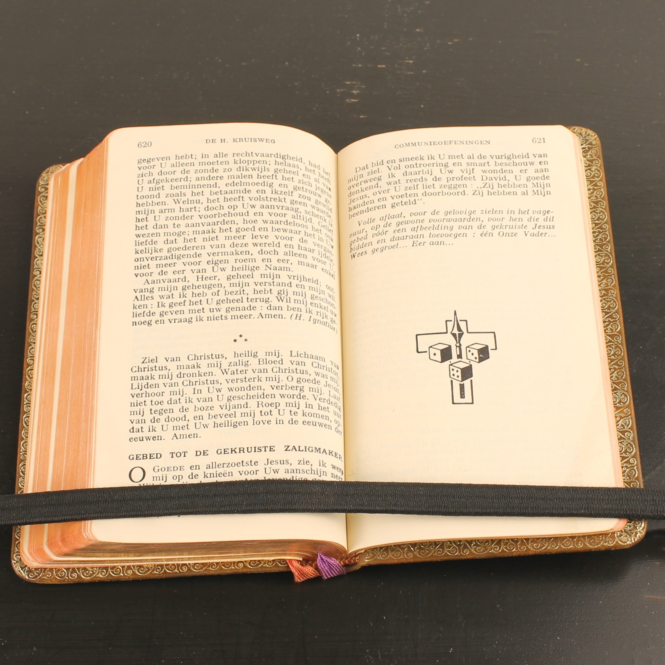 Missaal voor Zon- en Feestdagen - Luxe Leren Editie met Goudsnede -  Linssen & Derkx, Venlo 1957