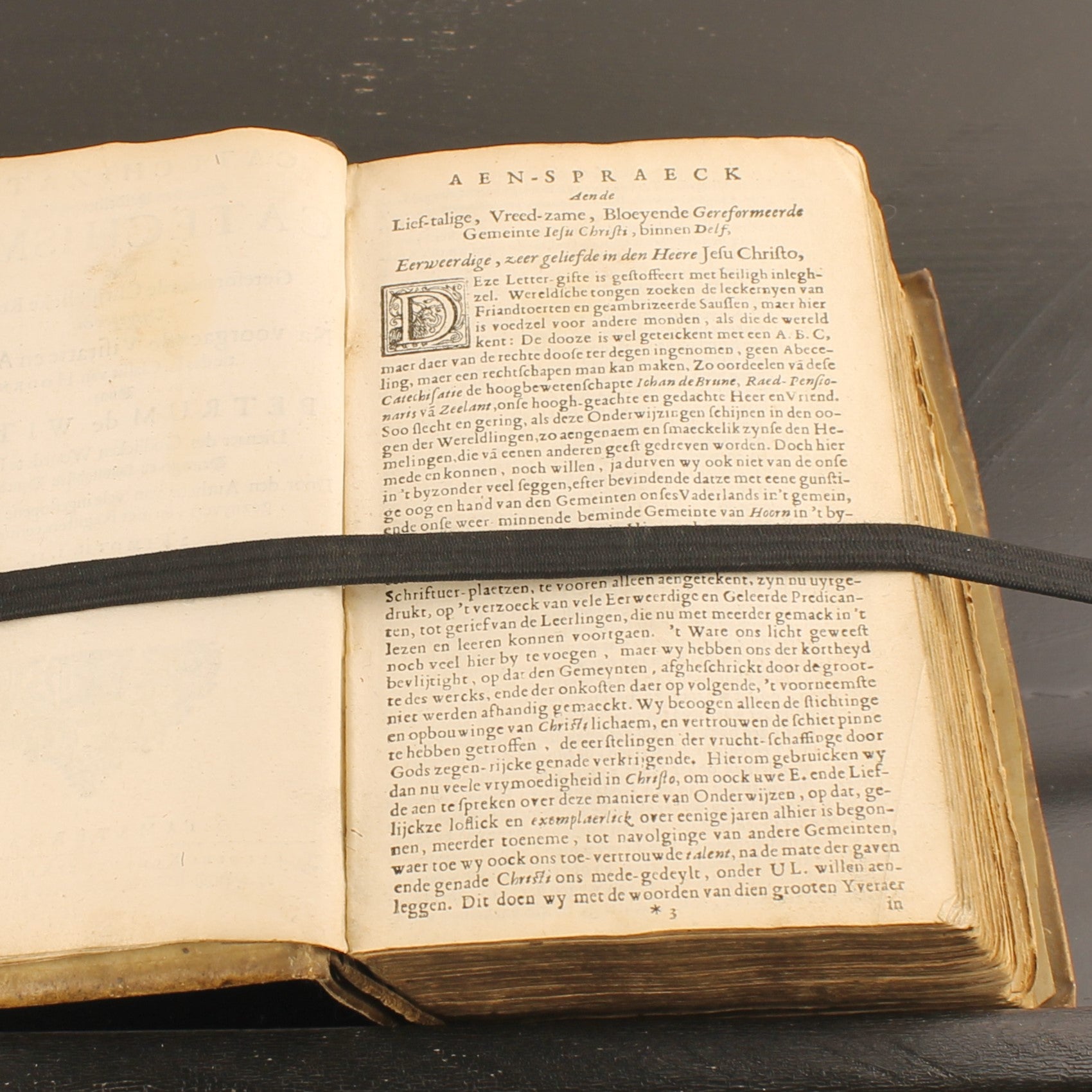 Antique 1671 – Petrus de Witte – Catechization on the Heidelberg Catechism – Amsterdam