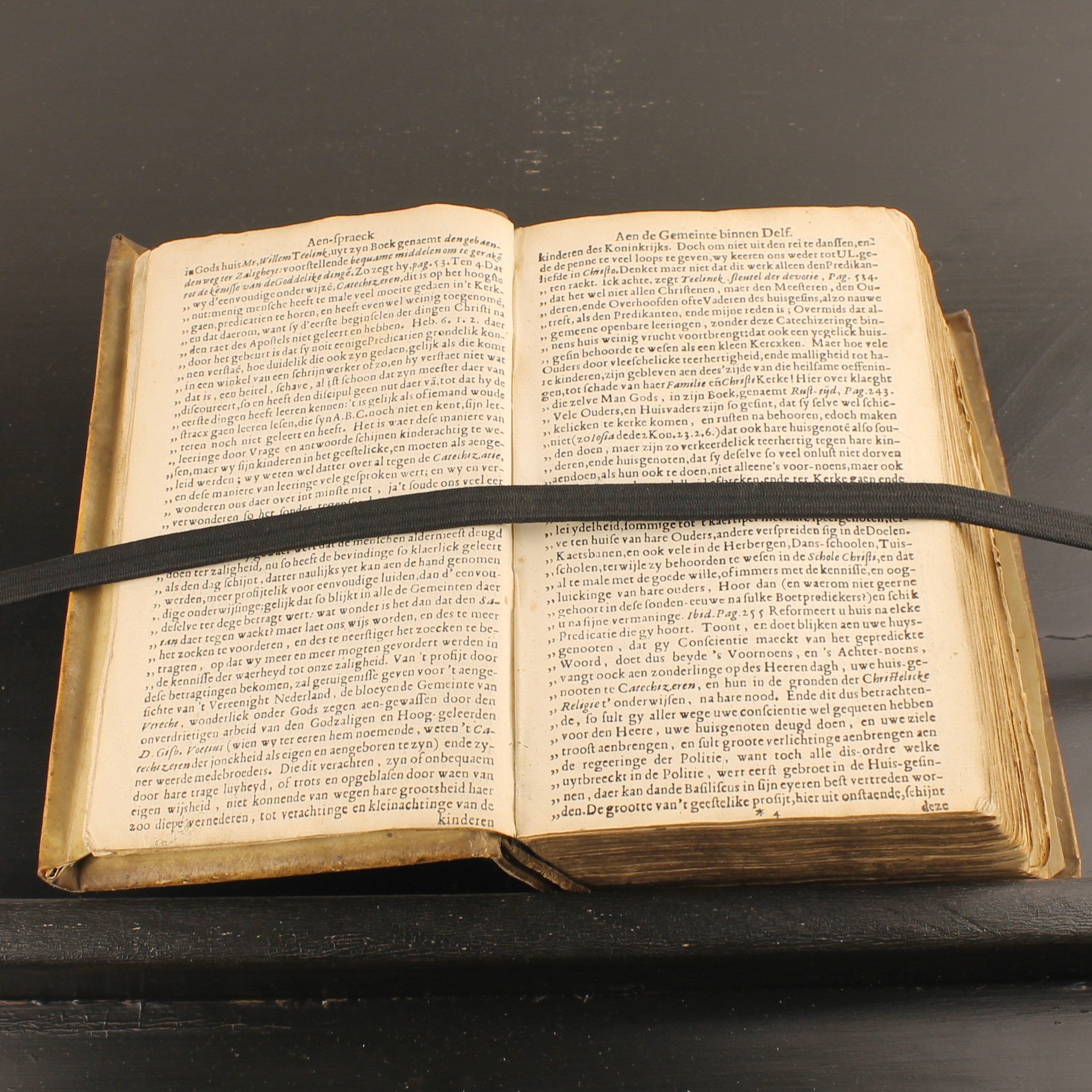 Antique 1671 – Petrus de Witte – Catechization on the Heidelberg Catechism – Amsterdam