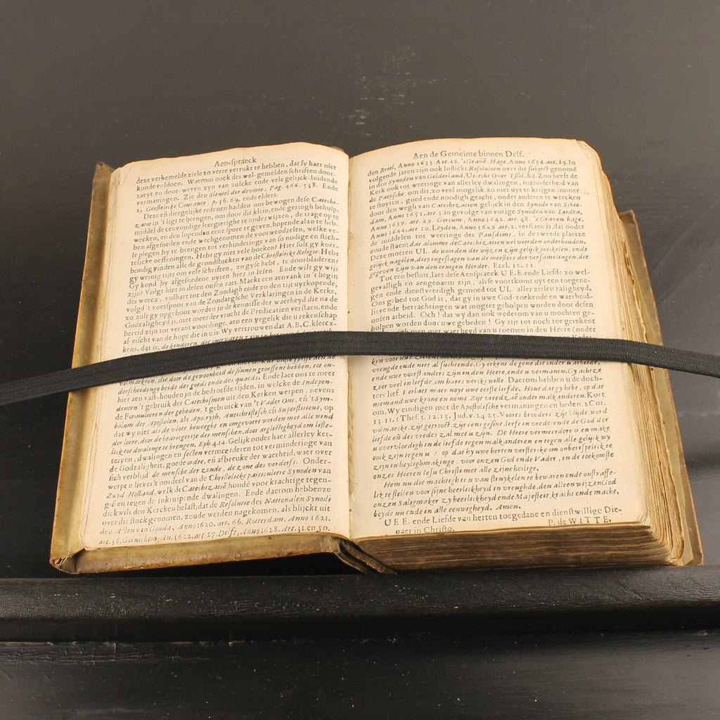 Antique 1671 – Petrus de Witte – Catechization on the Heidelberg Catechism – Amsterdam