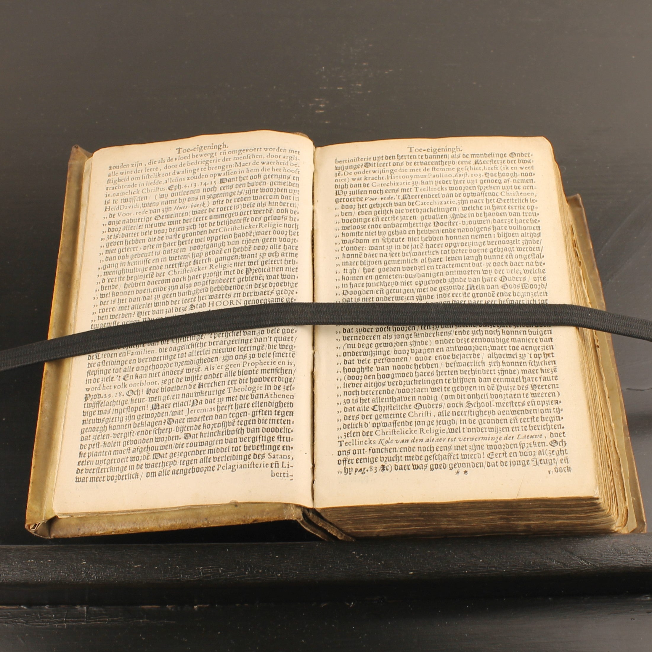 Antique 1671 – Petrus de Witte – Catechization on the Heidelberg Catechism – Amsterdam