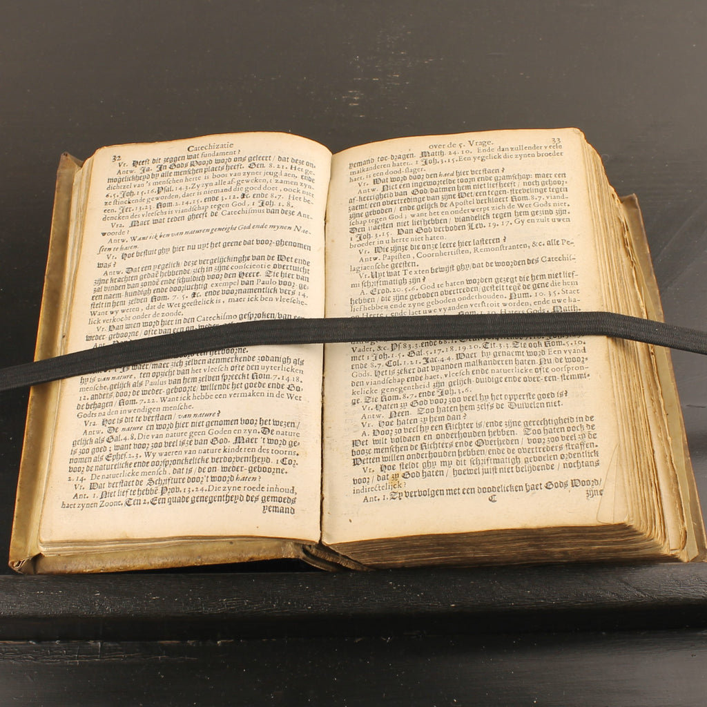 Antique 1671 – Petrus de Witte – Catechization on the Heidelberg Catechism – Amsterdam