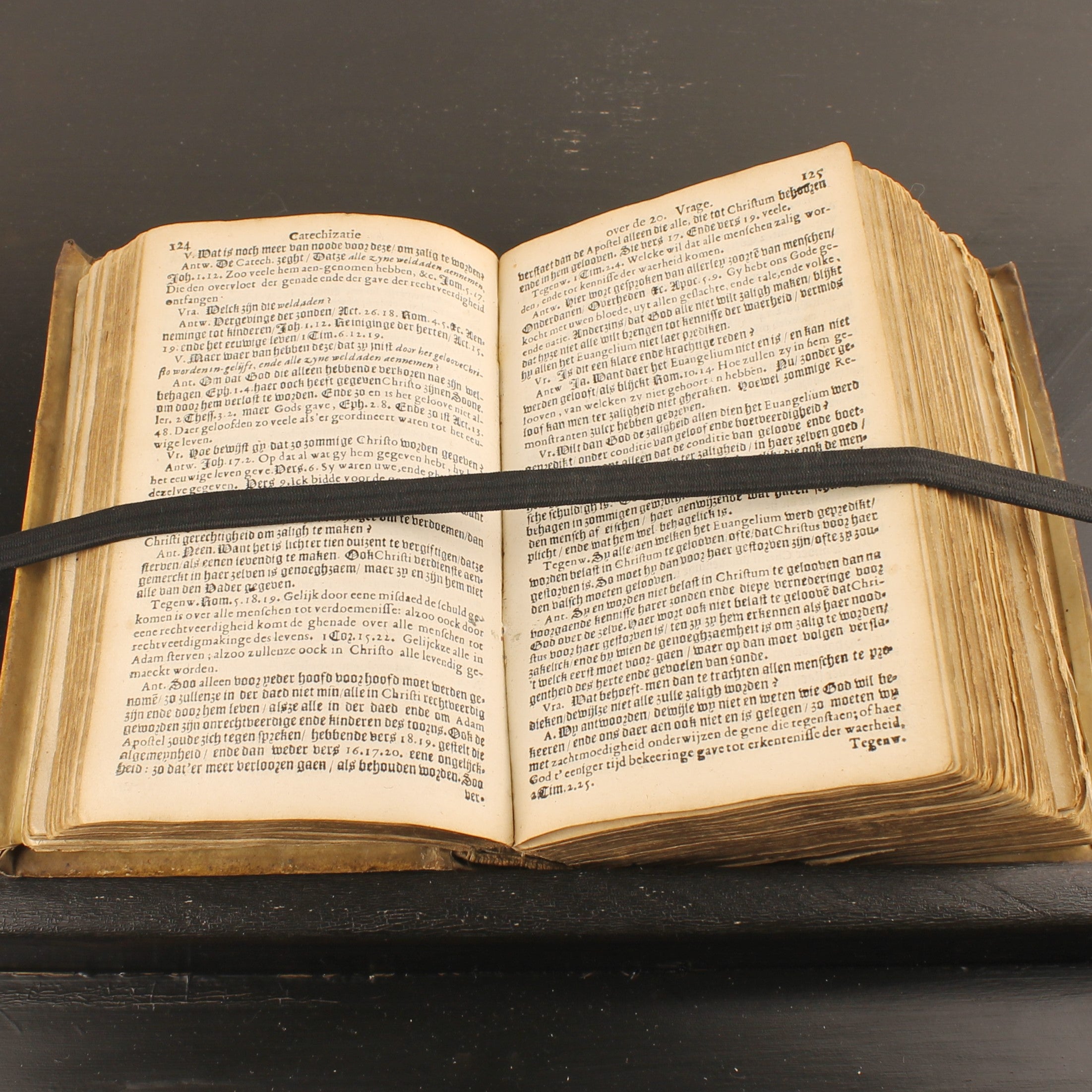 Antique 1671 – Petrus de Witte – Catechization on the Heidelberg Catechism – Amsterdam