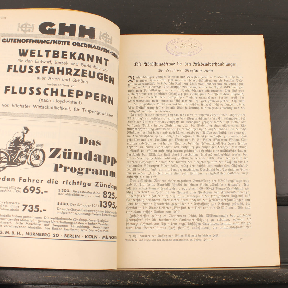 Süddeutsche Monatshefte 1931 | Abrüstung und Sicherheit | 28. Jahrgang - Heft 12