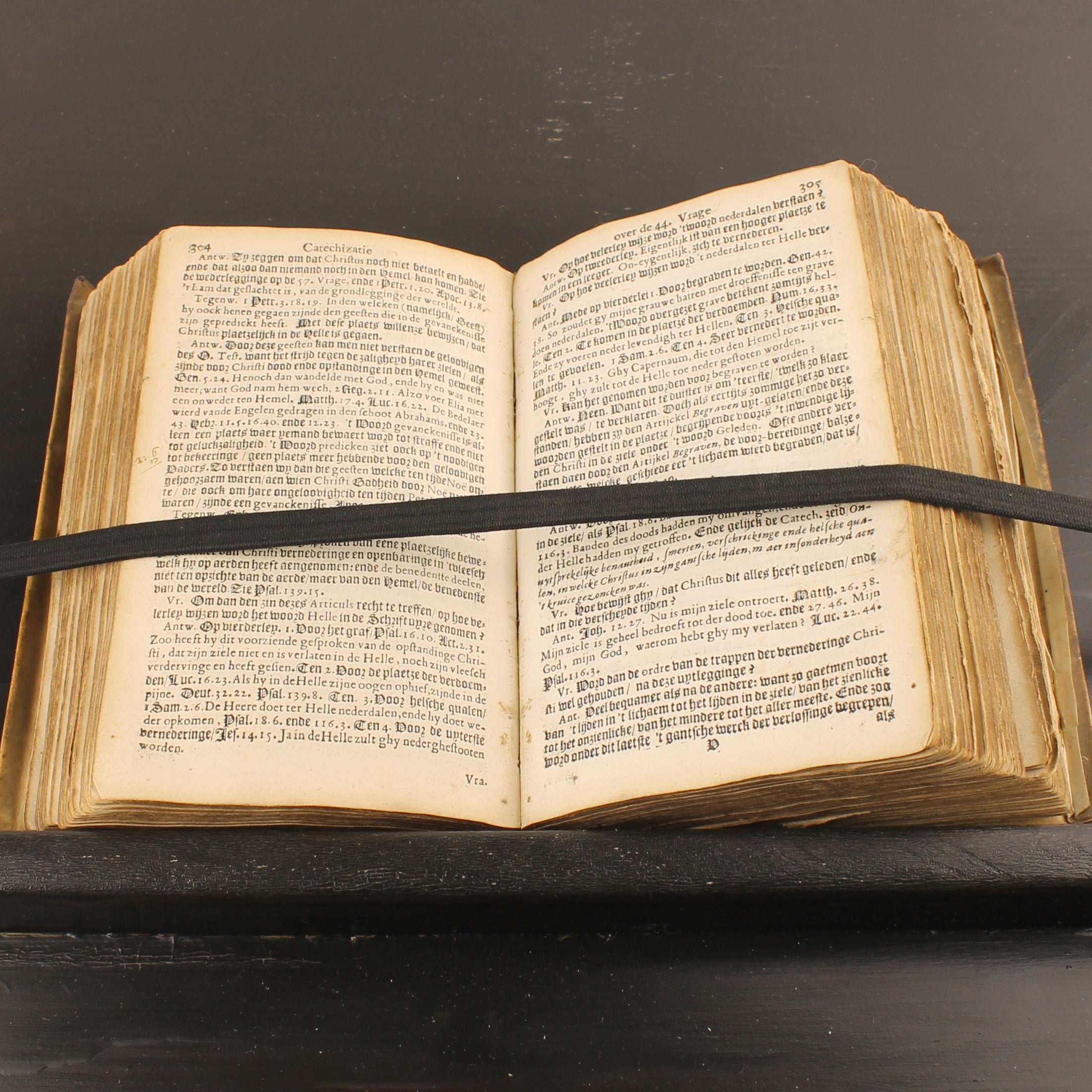 Antique 1671 – Petrus de Witte – Catechization on the Heidelberg Catechism – Amsterdam