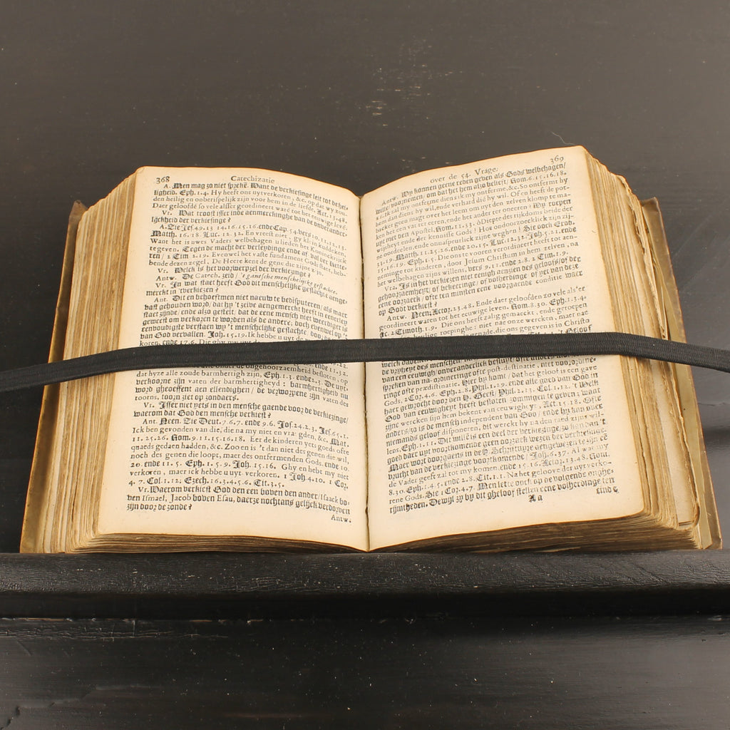 Antique 1671 – Petrus de Witte – Catechization on the Heidelberg Catechism – Amsterdam