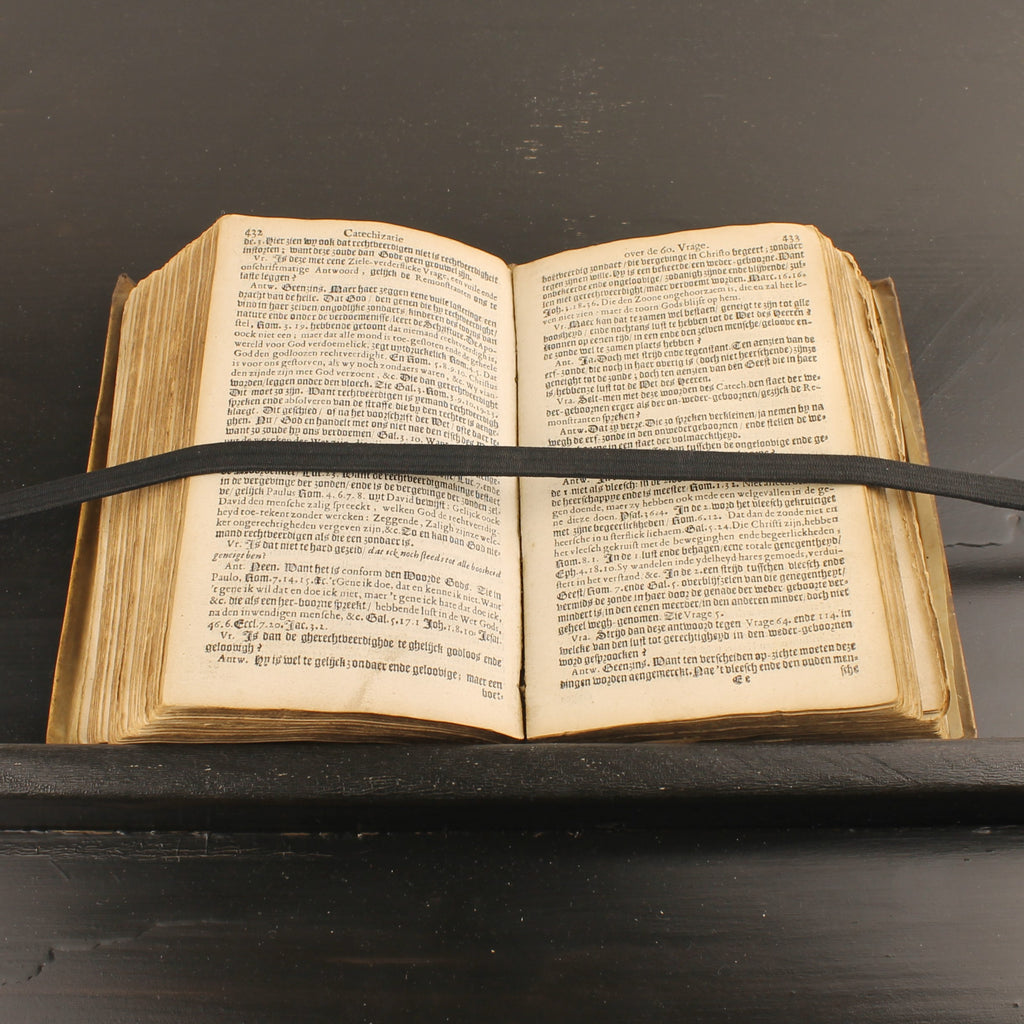 Antique 1671 – Petrus de Witte – Catechization on the Heidelberg Catechism – Amsterdam