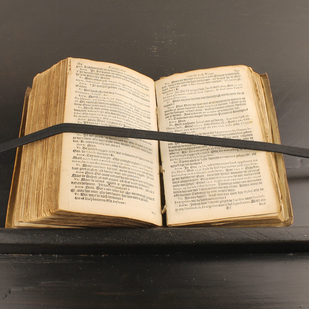 Antique 1671 – Petrus de Witte – Catechization on the Heidelberg Catechism – Amsterdam