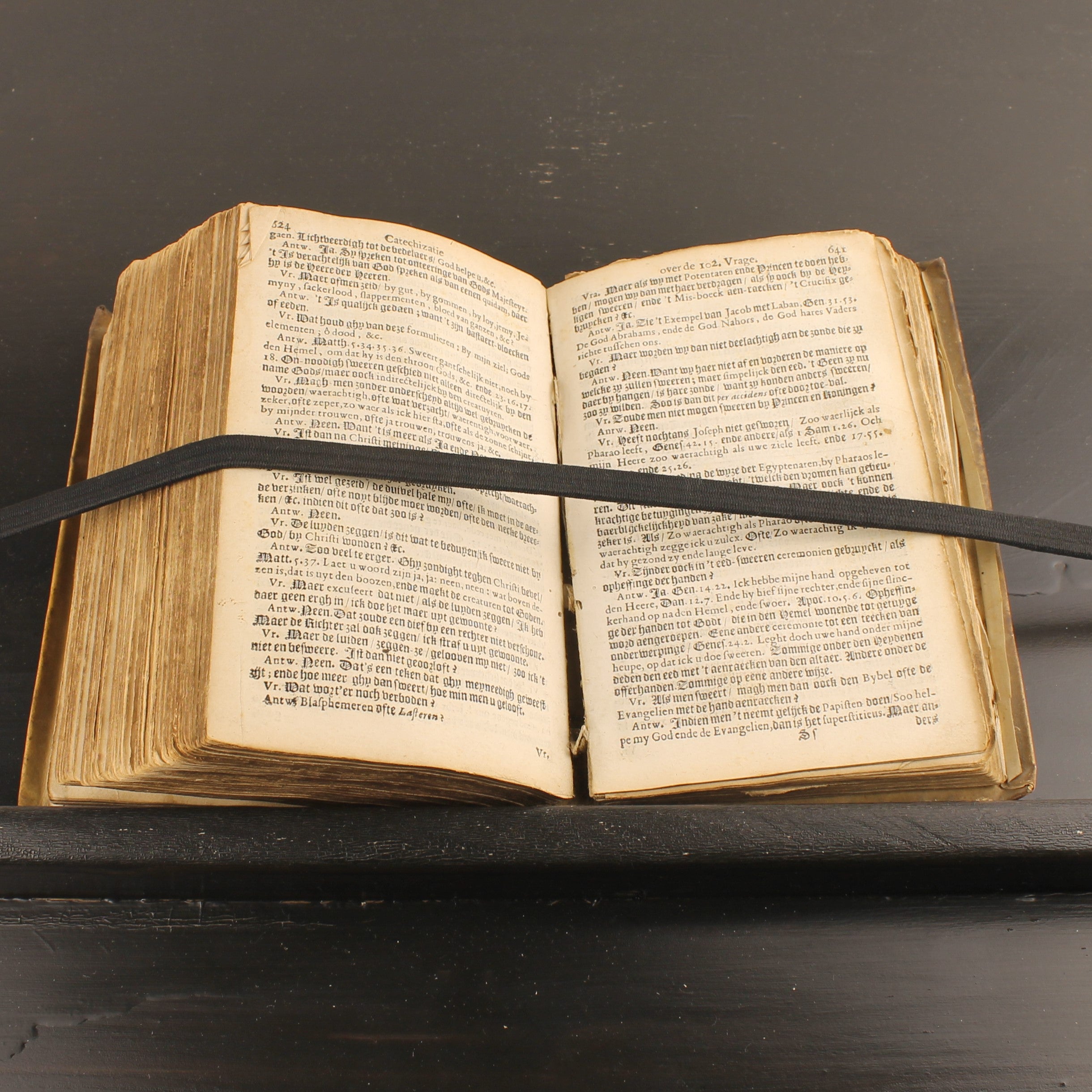 Antique 1671 – Petrus de Witte – Catechization on the Heidelberg Catechism – Amsterdam