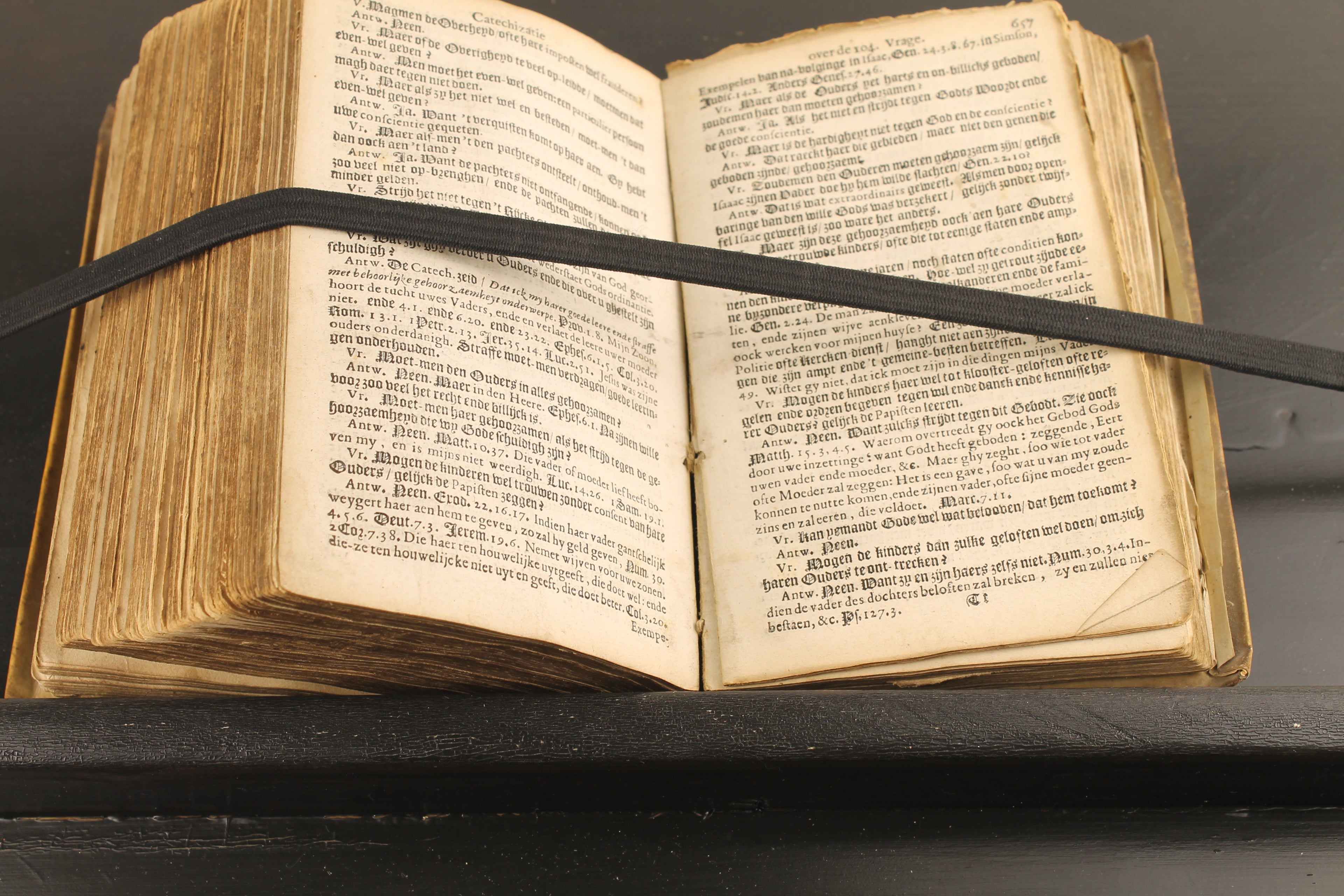 Antique 1671 – Petrus de Witte – Catechization on the Heidelberg Catechism – Amsterdam