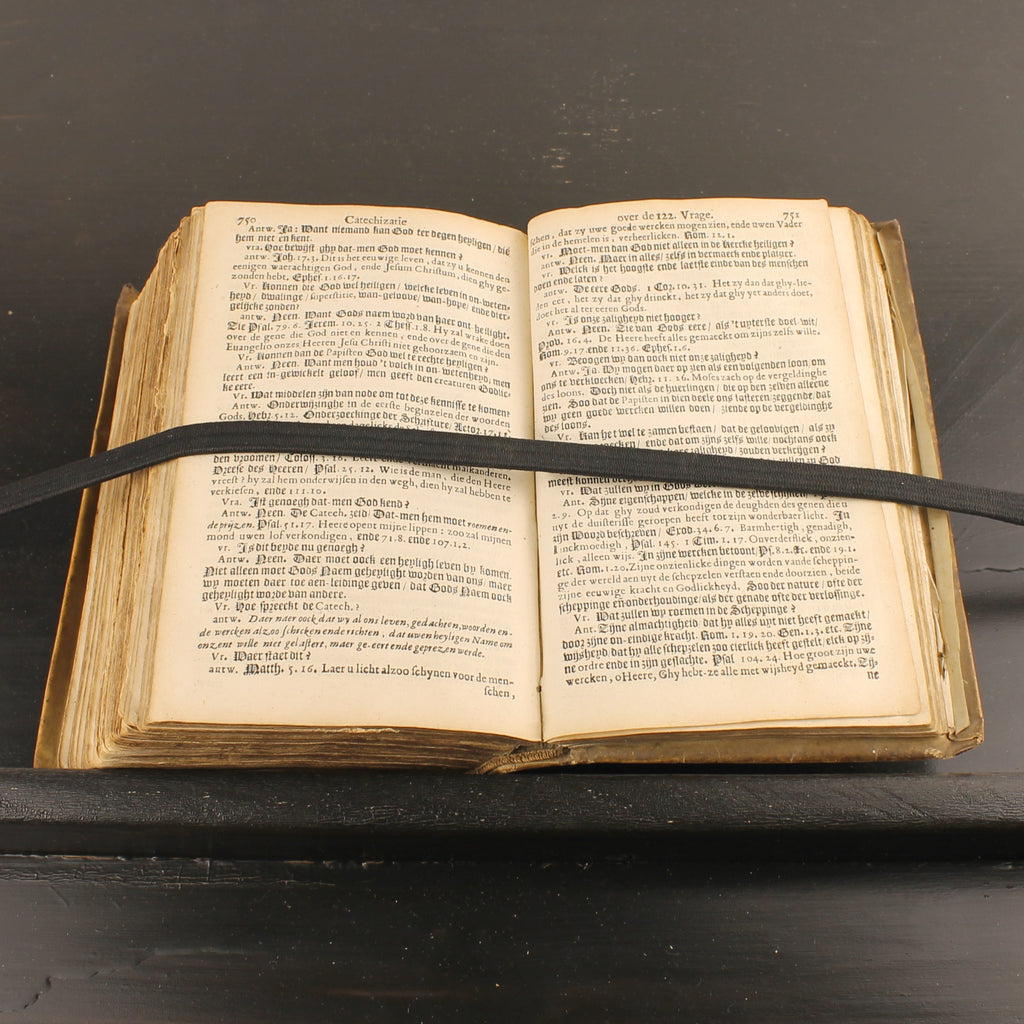 Antique 1671 – Petrus de Witte – Catechization on the Heidelberg Catechism – Amsterdam