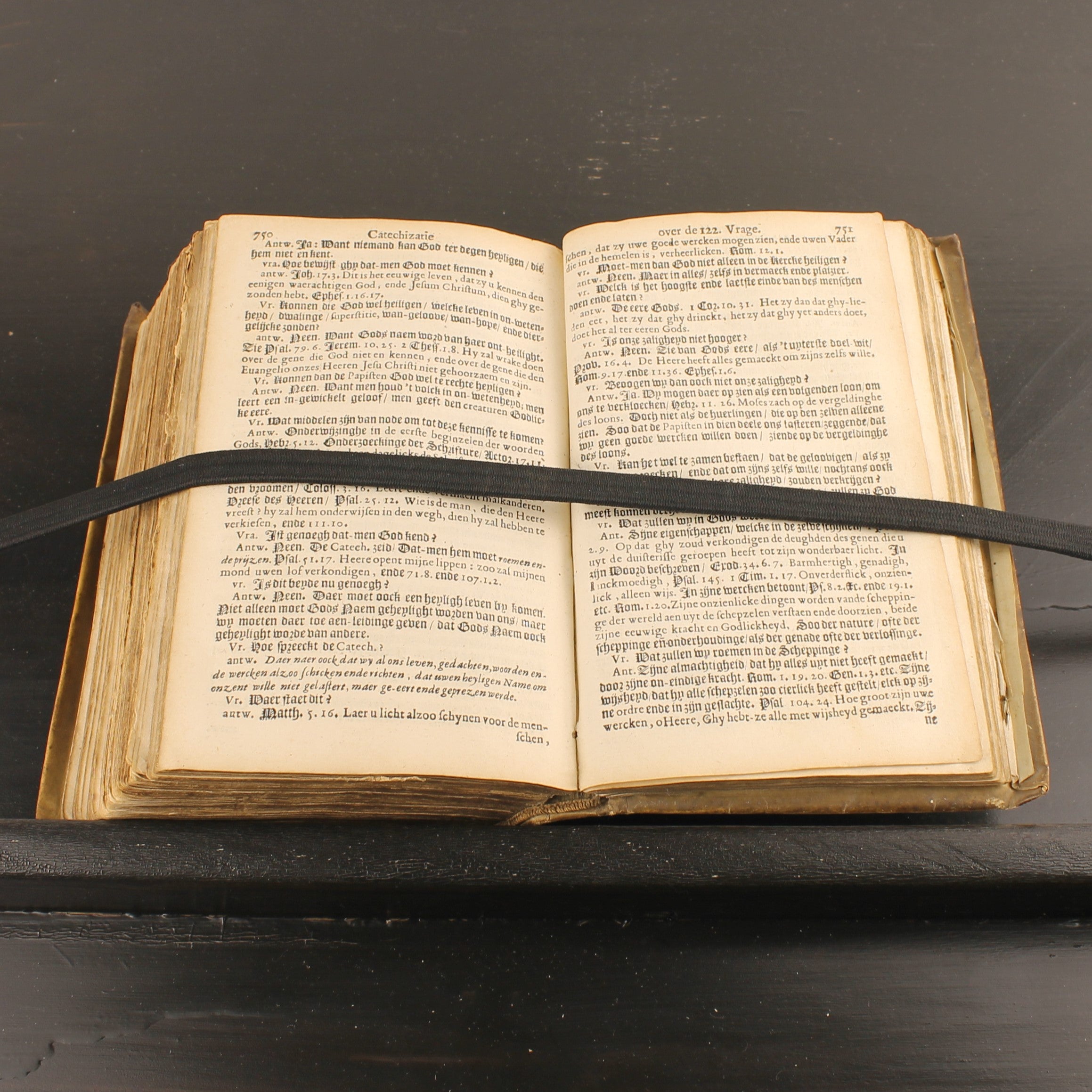 Antique 1671 – Petrus de Witte – Catechization on the Heidelberg Catechism – Amsterdam