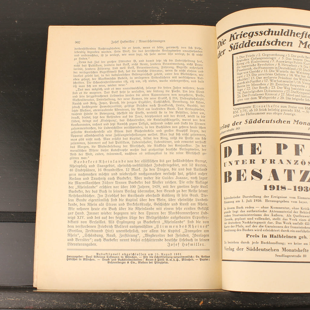 Süddeutsche Monatshefte 1931 | Abrüstung und Sicherheit | 28. Jahrgang - Heft 12
