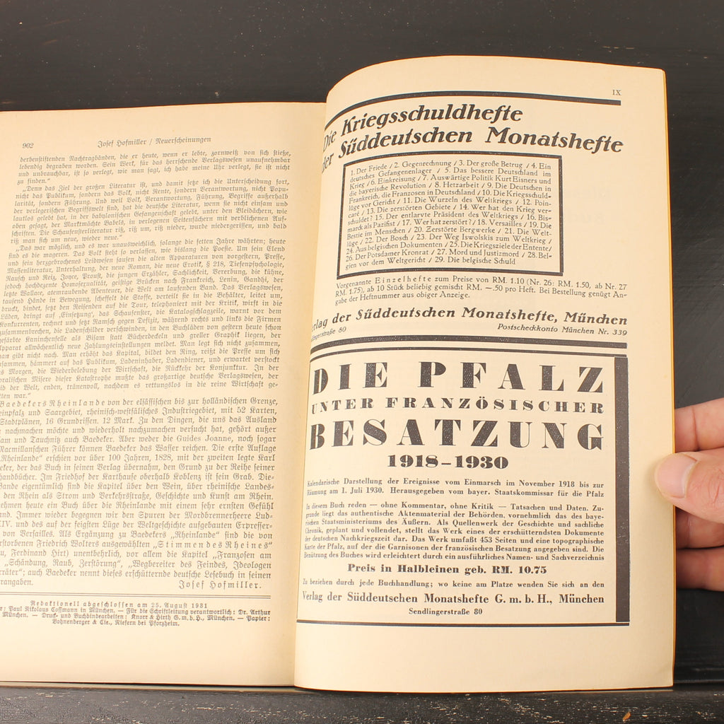 Süddeutsche Monatshefte 1931 | Abrüstung und Sicherheit | 28. Jahrgang - Heft 12