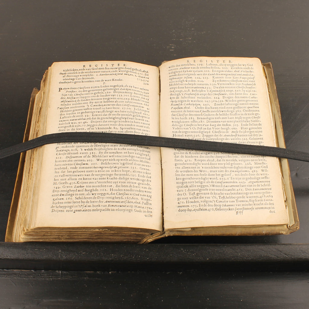 Antique 1671 – Petrus de Witte – Catechization on the Heidelberg Catechism – Amsterdam