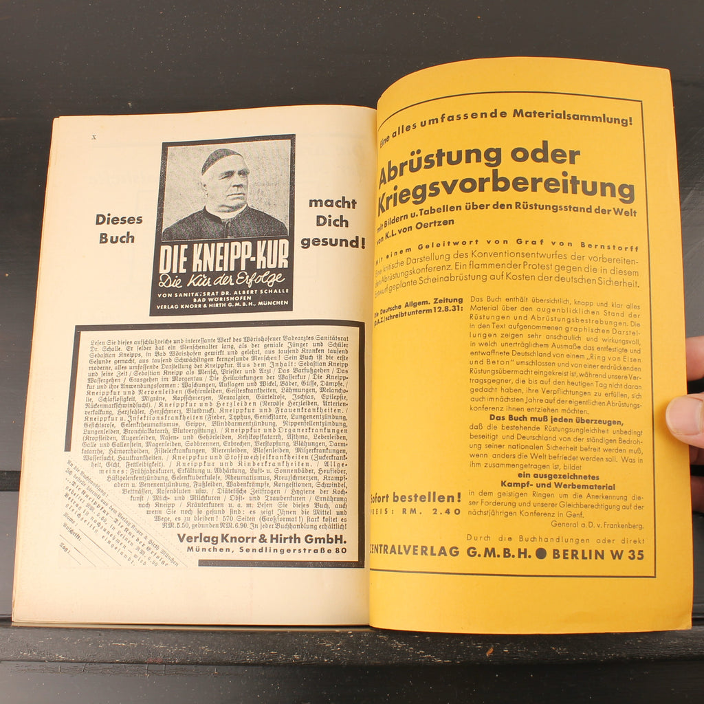 Süddeutsche Monatshefte 1931 | Abrüstung und Sicherheit | 28. Jahrgang - Heft 12