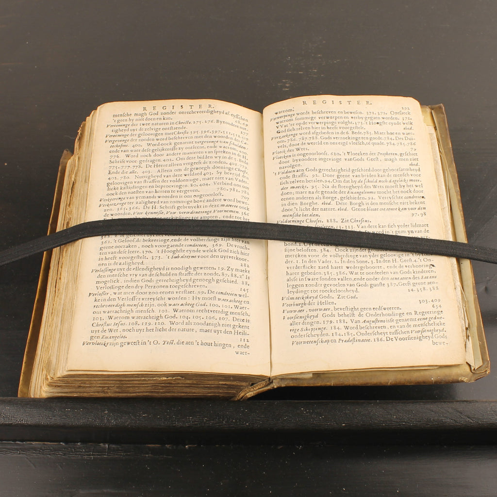 Antique 1671 – Petrus de Witte – Catechization on the Heidelberg Catechism – Amsterdam