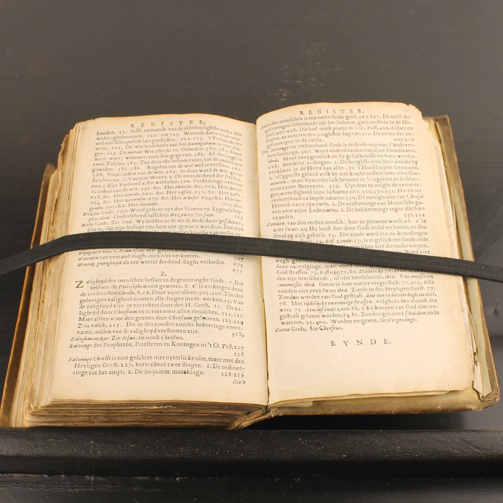 Antique 1671 – Petrus de Witte – Catechization on the Heidelberg Catechism – Amsterdam