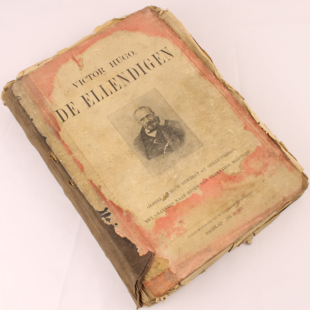 Victor Hugo - De Ellendigen | Oude Geïllustreerde Jubileumuitgave Dagblad De Echo