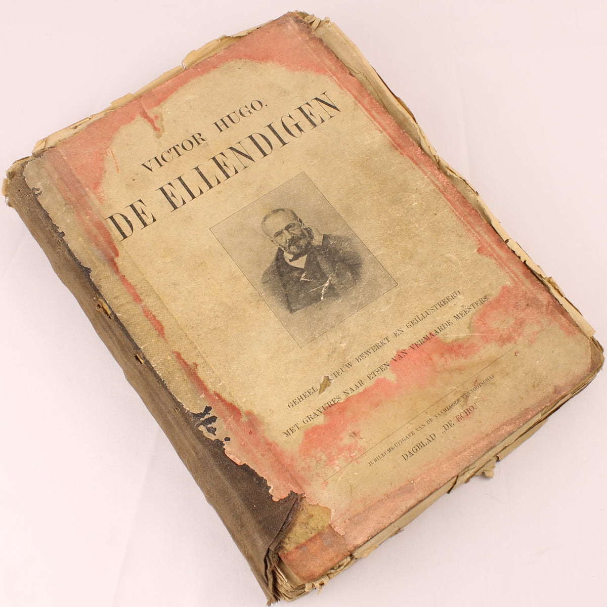 Victor Hugo - De Ellendigen | Oude Geïllustreerde Jubileumuitgave Dagblad De Echo