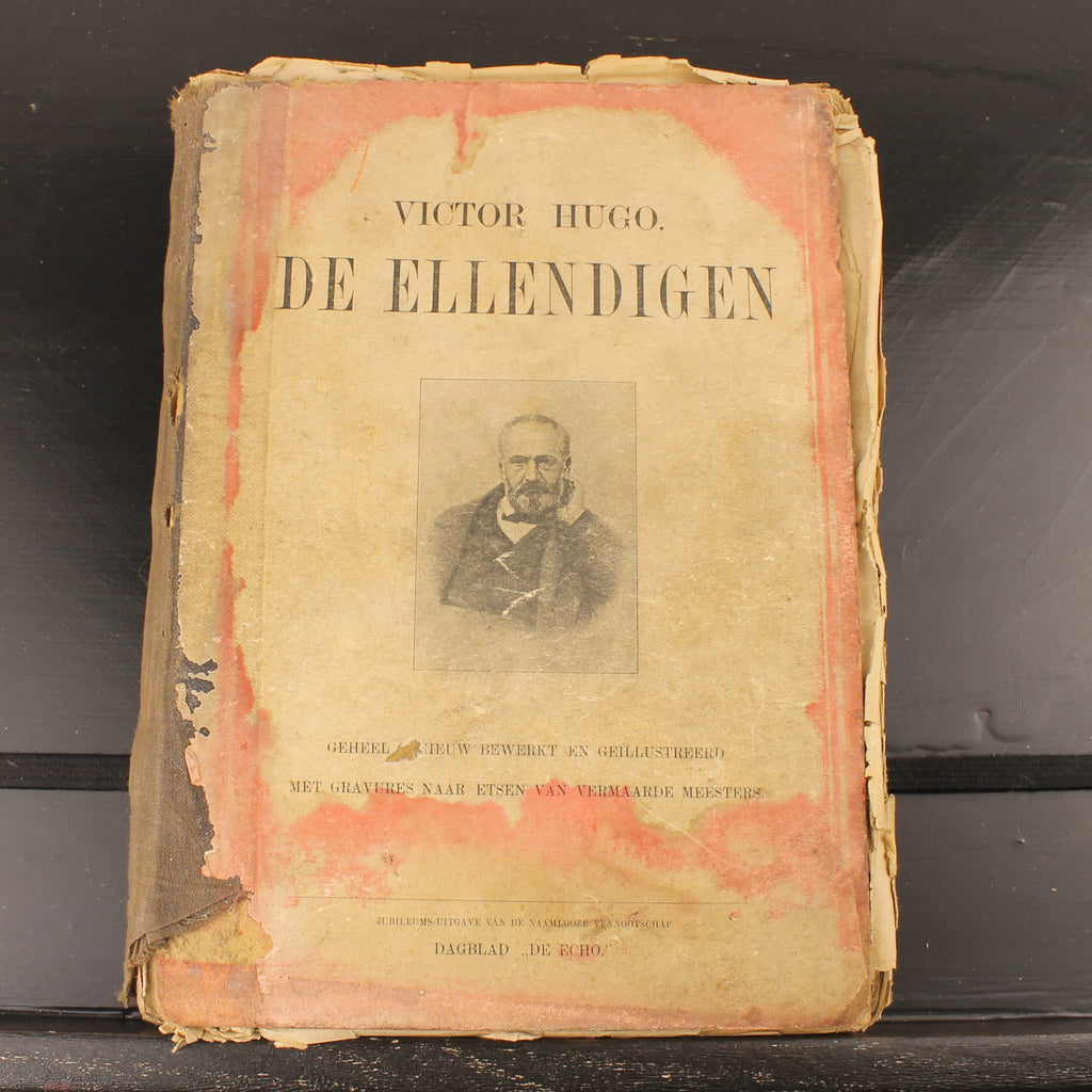 Victor Hugo - De Ellendigen | Oude Geïllustreerde Jubileumuitgave Dagblad De Echo