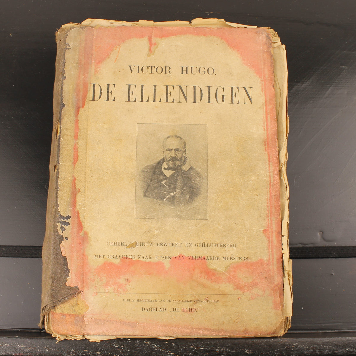 Victor Hugo - De Ellendigen | Oude Geïllustreerde Jubileumuitgave Dagblad De Echo