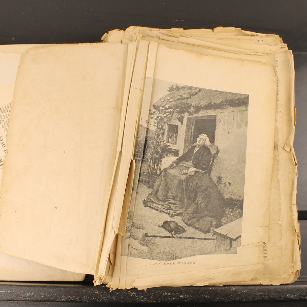 Victor Hugo - De Ellendigen | Oude Geïllustreerde Jubileumuitgave Dagblad De Echo