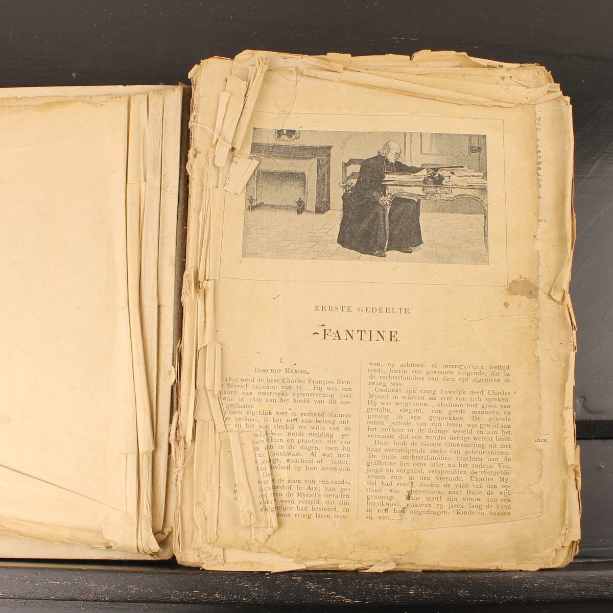 Victor Hugo - De Ellendigen | Oude Geïllustreerde Jubileumuitgave Dagblad De Echo