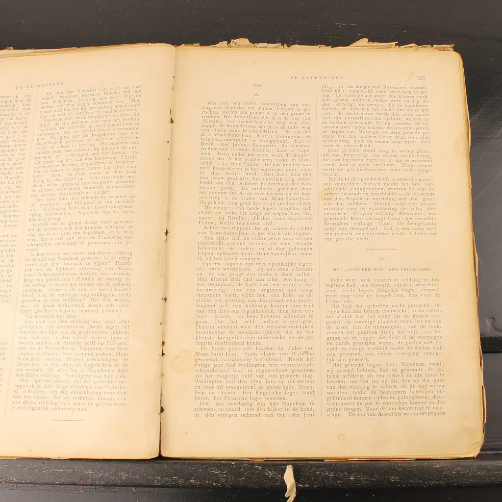 Victor Hugo - De Ellendigen | Oude Geïllustreerde Jubileumuitgave Dagblad De Echo