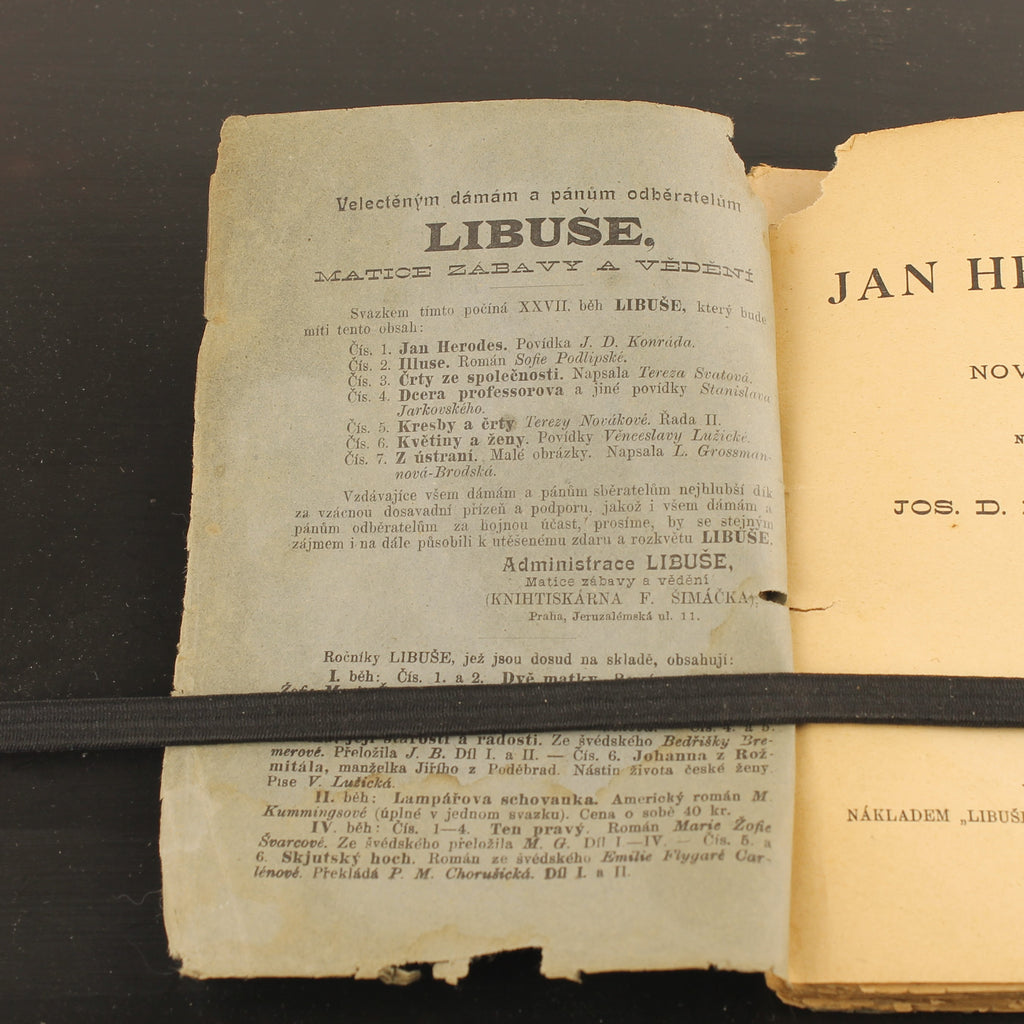 Jan Herodes - Jos. D. Konrád - Libuše Praag - 1897