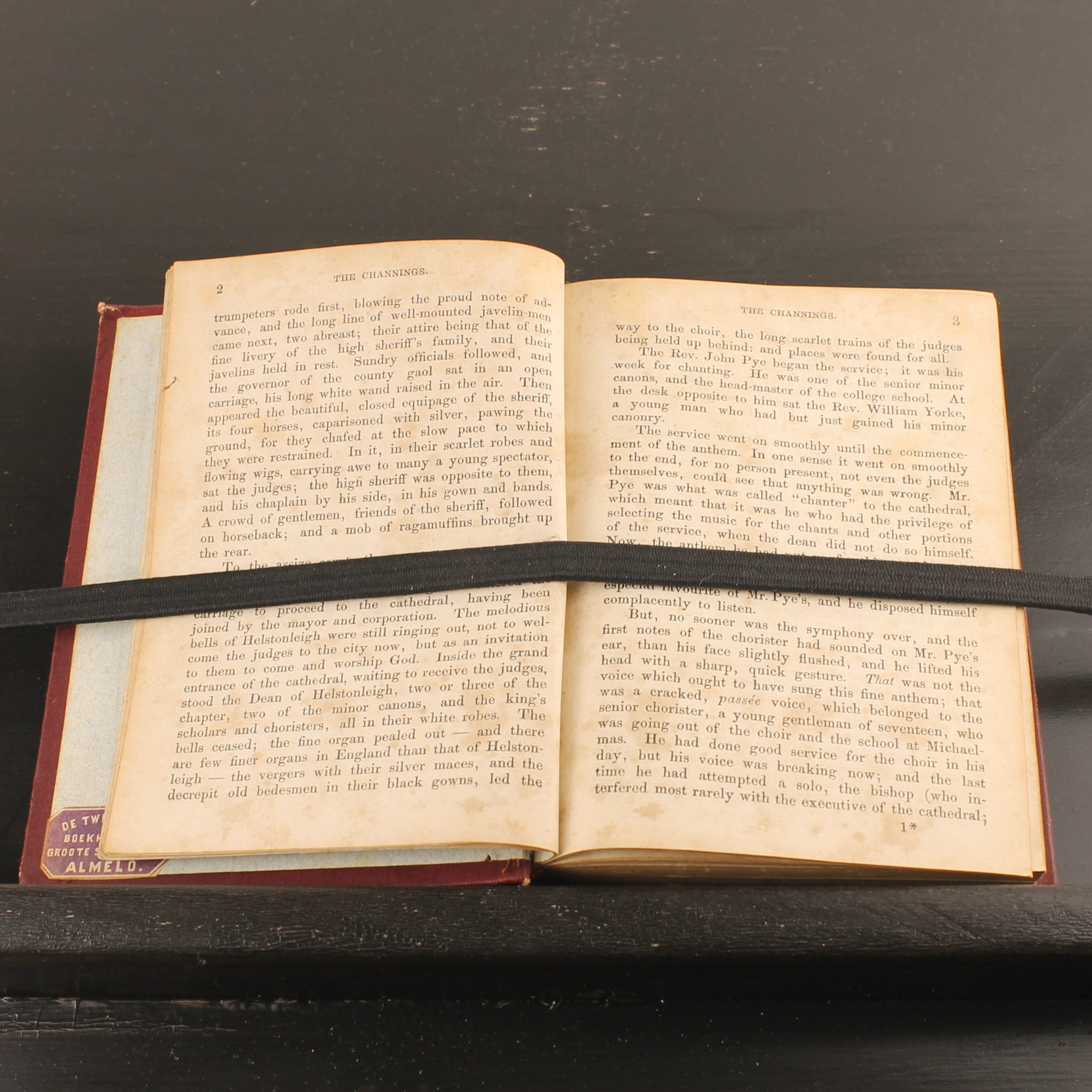 The Channings - Mrs. Henry Wood | Originele Tauchnitz Editie 1862 | Victoriaanse Roman